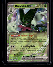 Meowscarada Holographic EX SVP033 Black Star Promo Scarlet & Violet Pokemon Card