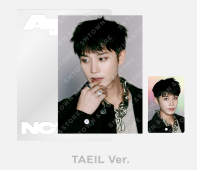 NCT 127 Ay-Yo SMTOWN OFFICIAL MD GOODS POSTCARD + HOLOGRAM PHOTO