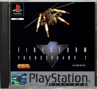 PS1 - Thunderhawk 2 - Firestorm [Platinum] DE mit OVP OVP beschädigt