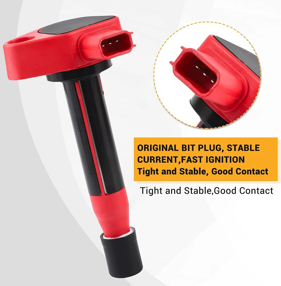 Paquete de 6 bobinas de encendido para Honda Odyssey Accord 3,5 L 3,0 L Acura TL CL 3,2 L UF242 Foto 2 de 4