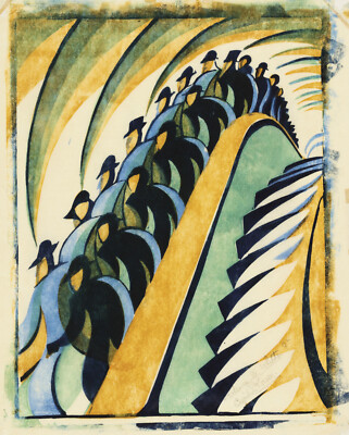 Cyril Edward Power - Whence and Whither (1930) - 17'' x 22'' Fine Art Print