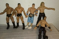 WWE Misc. Wrestlers The Rock, Cena, Crippler, Dudley, more