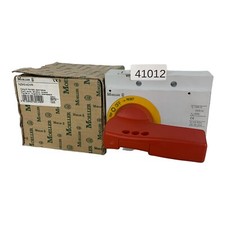 Moeller NZM3-XDVR Poignée Rotative Rouge-Jaune Fermant à Clé