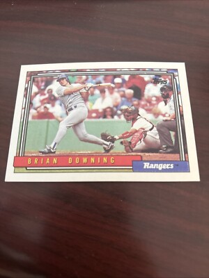 1992 Topps - #173 Brian Downing Texas Rangers NM-MINT