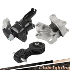 For Honda Civic 2012-2013 1.8L 3PCS Engine Motor & Auto Transmission Mount Set