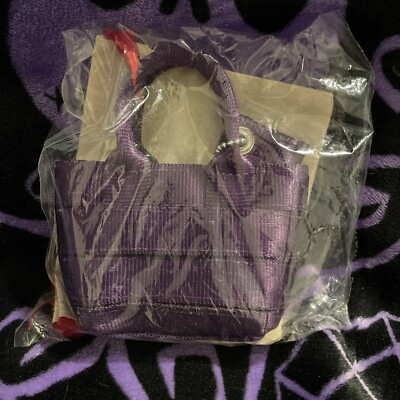 Harveys Seatbelt Christmas Ornament Mulberry Mini Bag With Mini Dust Bag NWT
