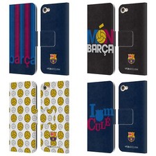OFFICIAL FC BARCELONA CAMPIONS LEATHER BOOK CASE FOR APPLE iPOD TOUCH MP3