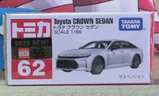 TOMICA #62 TOYOTA CROWN SEDAN 1/66 SCALE [WYL] USA STOCK!!!