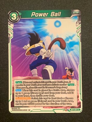 Dragonball Super: Power Ball BT7-071 C - Grün