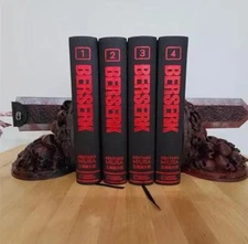 Anime Berserk Guts Bloody Sword Bookend Figure Resin Model Toys Craft Ornaments