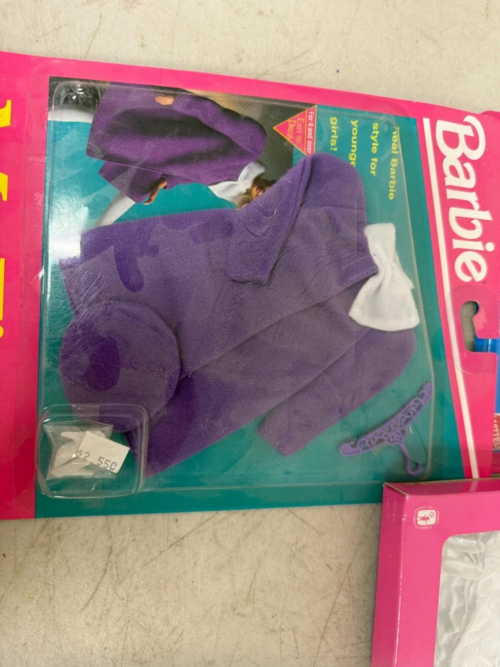 Lote de 5 DE COLECCIÓN NUEVO 1986 BARBIE PET SHOW MODA OUTFIT # 3658 Foto 4 de 4