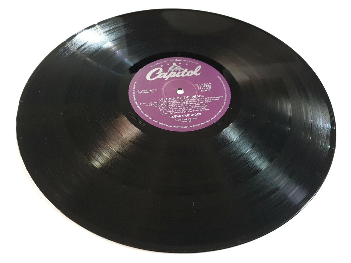 GLENN SHORROCK - 'Villain Of The Peace' 12