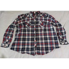 Torrid Men 100 Checkered Cotton Shirt Sz XL- Ships Same Business Day