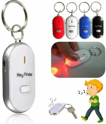 Schlüsselfinder mit Pfeifenfunktion und LED-Lampe - Key Finder Anhänger. - Picture 3 of 12