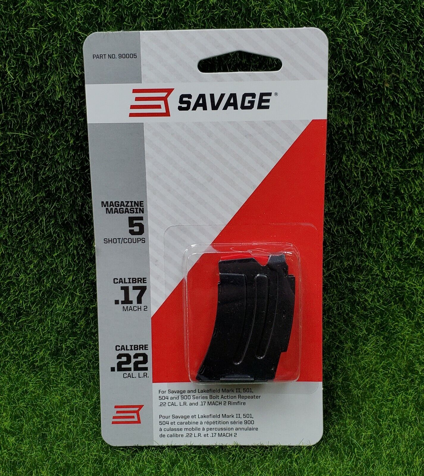 Savage Arms Magazine Mark II/501/504/900 Series .22LR/.17 MACH2 5 Round - 90005