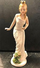 Porzellan Figur 18244 Prinzessin und Frosch mit Kugel Froschkönig Porzellanfigur