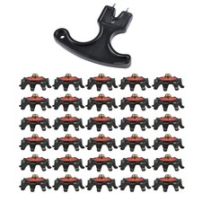 30Pcs Golf Shoes Spikes Replace Kit Small Metal Studs Cleats For Footjoy Wrench