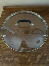 Simply Calphalon Replacement Glass Lid  Stainless Pot Pan 11 7/8 inches inside