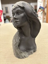 LAKA Vintage 1960’s Hawaiian Female Bust By Frank Schirman Hawaiian Beauties