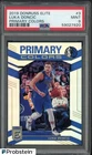 2019 Donruss Elite Basketball Luka Doncic Primary Colors #9 PSA 9