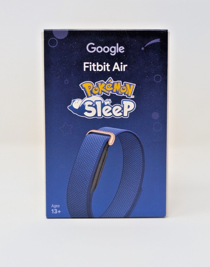 Google Fitbit Air Special Edition Pokémon Sleep Fitness Tracker - Brand New Seal