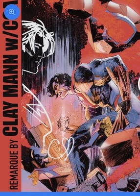 Absolute Superman 23 Clay Mann Signed And Remarqued Presale