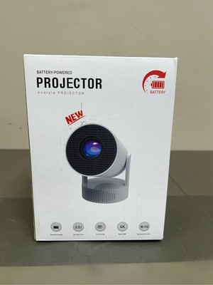 Mini Projector with WiFi and Bluetooth, Support 1080P 4K Portable Movie Projec 1