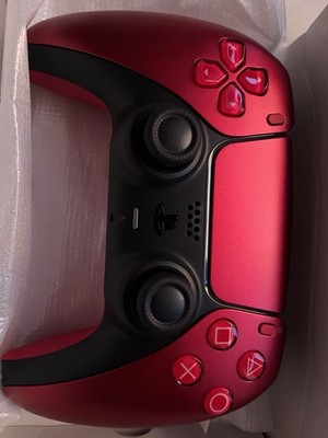 PS5 Controller Red Sony PlayStation DualSense Wireless Controller - Cosmic Red