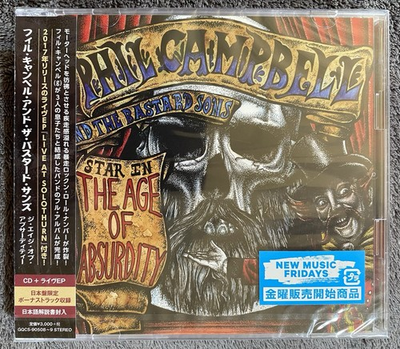 #ad Phil Campbell And The Bastard Sons CD The Age Of Absurdity Japan Motorhead New AU $48.97