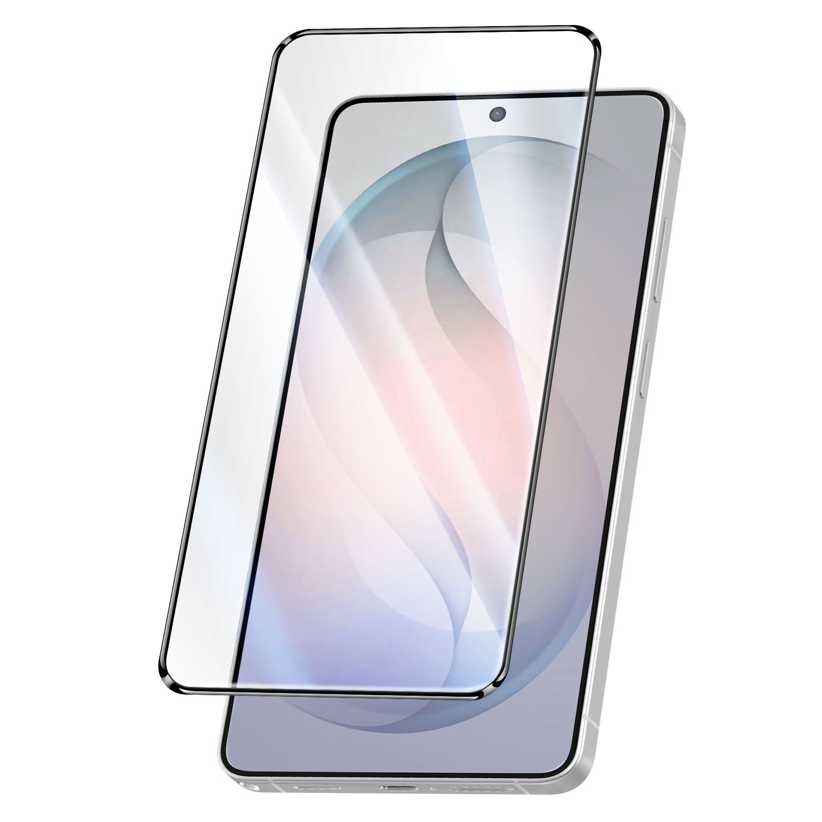 Protection d'écran coque intégrale Galaxy S26 Ultra en verre trempé transparent