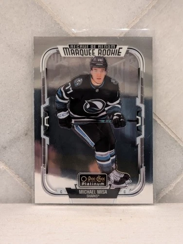 2025-26 Upper Deck O-Pee-Chee Platinum Michael Misa Marquee Rookie #229 Sharks