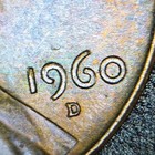 1960 Lincoln Memorial Small Cent RB Business Strike Denver 3.08 g — photo 8