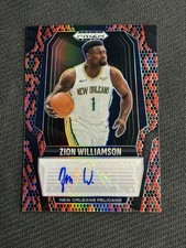 2024 Panini Prizm Black Zion Williamson Snakeskin Auto /15 SIG-ZIO