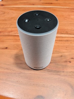 Amazon Echo (2nd Generation) Smart Assistant - Sandstone Fabric
