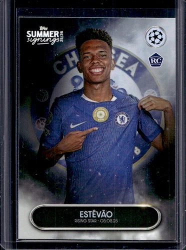2025-26 Topps UEFA Club Competitions Summer Signings Estevao #ESTE Chelsea