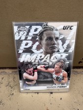 2026 Topps Chrome UFC Manon Fiorot Impact Point