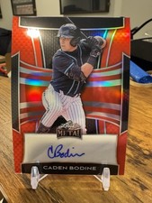 2025 Leaf Metal Baseball Caden Bodine Prospect RC Auto #/15 🔥📈