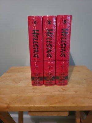 Hellsing Deluxe Edition Manga Hardcover Volumes 1-3 New Sealed English Authentic