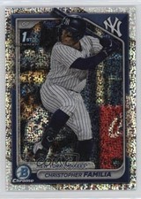 2024 Bowman Chrome Prospects Speckle Refractor /299 Christopher Familia 0w3