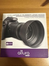 Altura Collapsible Rubber Lens Hood 58mm