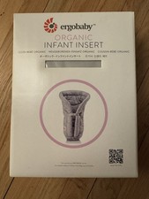 Ergobaby Organic Infant Insert For Baby Carrier-Brand New-Silver
