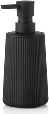 Small Soap Dispenser for Bathroom and Kitchen, Modern Farmhouse Striped Style Pl