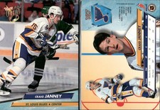 🏒 1992-93 Fleer Ultra  - Graig Janney Blues #187