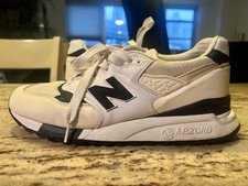 New Balance 998 Classics Made in USA White Black Cream Men's Sz 8.5 U998TI 🔥