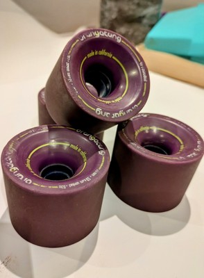 Buy Orangatang 4 President Purple 83A 70mm Longboard Skateboard