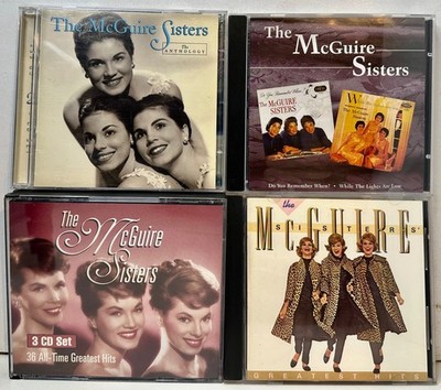 The McGuire Sisters 4 cd 36 All Time Greatest/Anthology/Greatest/Remember When,