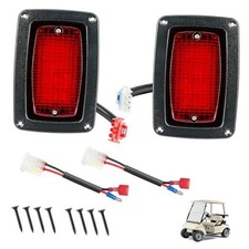 LED Tail Light Kit for Club Car DS 1982-Up Golf Cart with 3 Wire Club Car