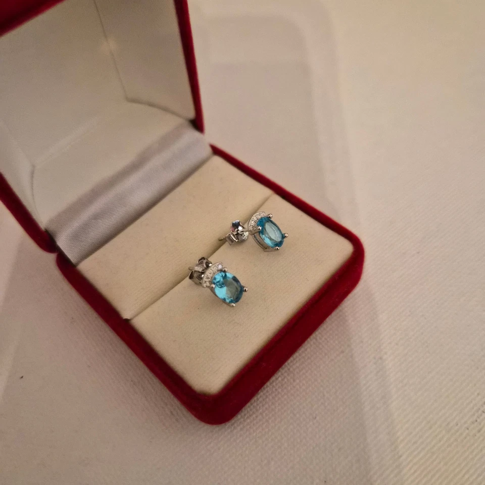 Brincos de pérola e diamante criados em prata de lei - Imagem 4 de 4