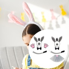 Ensemble de costumes d'âne, accessoires décoratifs pour animaux pour