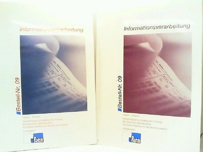 Sie bekommen zwei Bücher , alles komplett mit '' Aufgabenteil und ''Lösungsteil'' -
